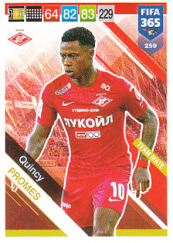 Quincy Promes Spartak Moscow 2019 FIFA 365 #259